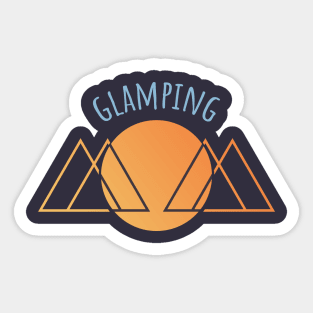 Happy Mother's Day to my Glamping Mom Sticker